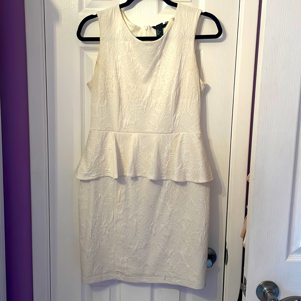 H&M peplum dress
